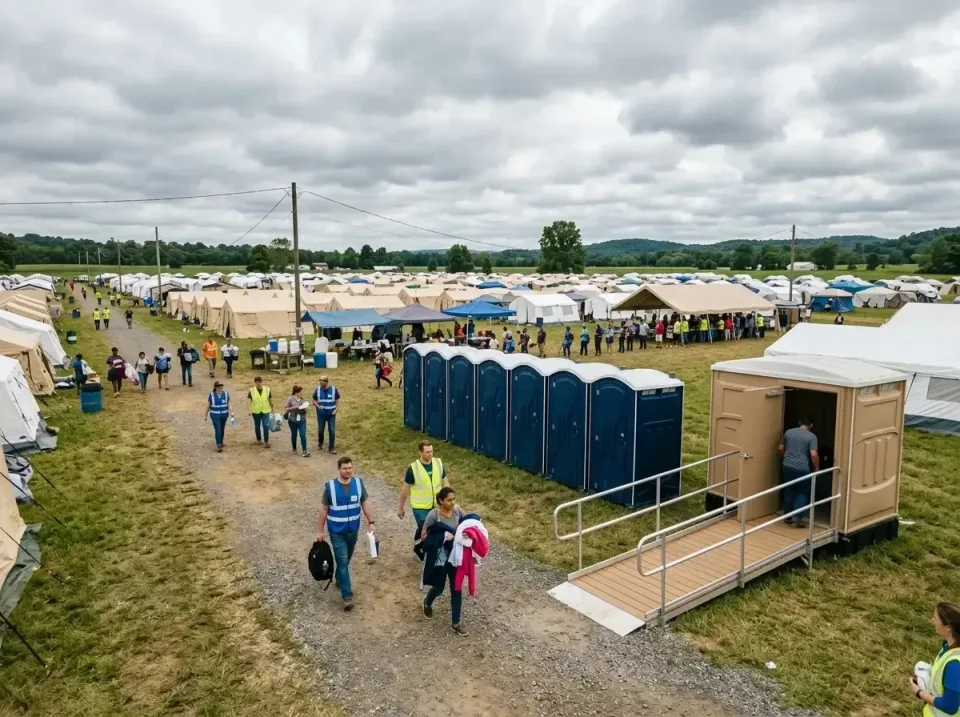 disaster-relief-camp-restrooms-010 — frequently asked questions, Dumpster & Portable Bathrooms Rental in Galva, IL